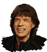 mick jagger painting